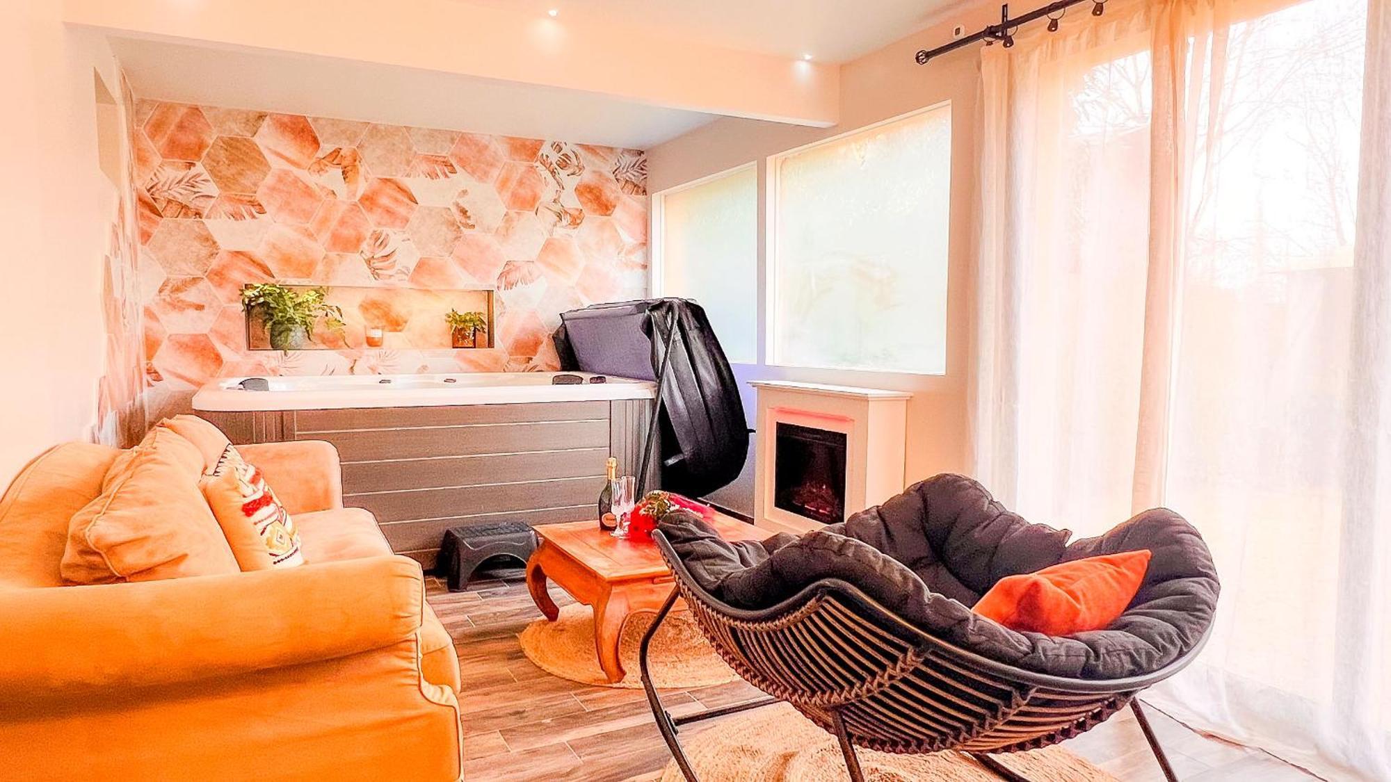Atoumo Appartement Love Jacuzzi & Jardin Disneyland Paris Quincy-Voisins Ngoại thất bức ảnh